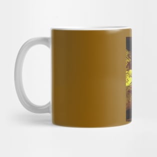 Golden Grapes Embossed Mug